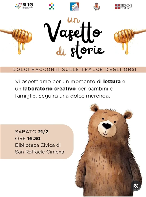 Nati per leggere - Sabato 21 febbraio ore 16,30 in Biblioteca
