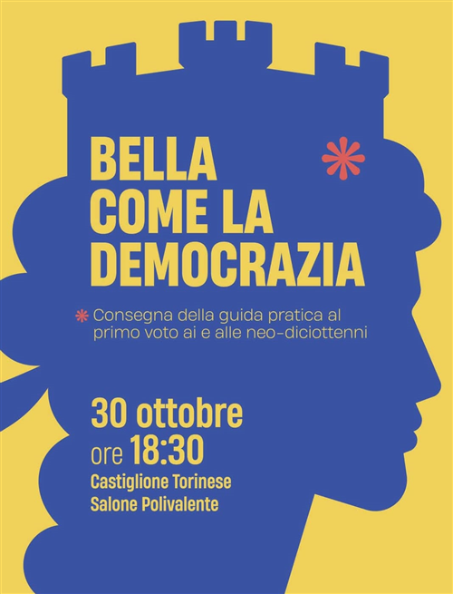 "Il mio primo voto" - Iniziativa per i ragazzi del 2007 e 2008