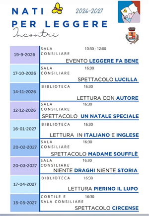 Biblioteca Comunale - Nati per leggere - Spettacolo