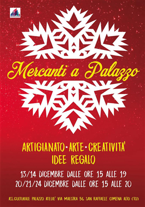 “Mercanti a Palazzo” a cura di Palazzo Ateliè