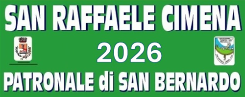 "Festa Patronale di San Bernardo 2026"
dal 27 al 30 agosto 2026